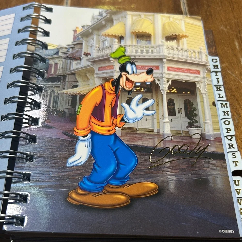 Disney Character Address Book Vintage